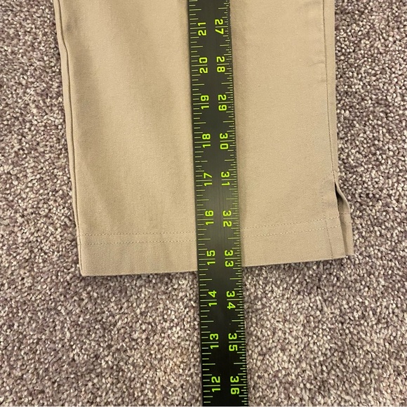 Eileen Fisher Women's Pants Side Zipper Elastic Waist Beige Petite Size PS - Picture 9 of 13
